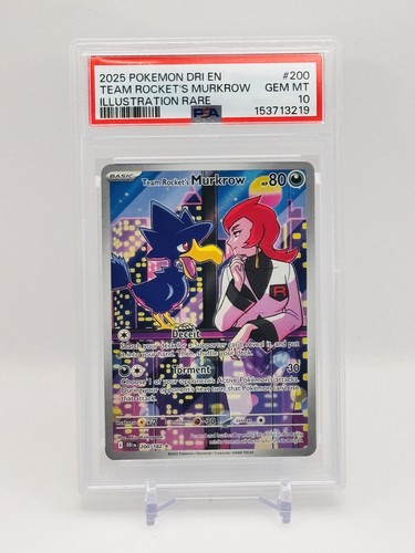 Team Rocket's Murkrow graded PSA 10 for sale on eBay