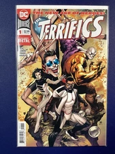 🔑THE TERRIFICS (DC COMICS 2018) #1A VF+ 8.5🥇1st TEAM APP OF THE TERRIFICS🥇🔑
