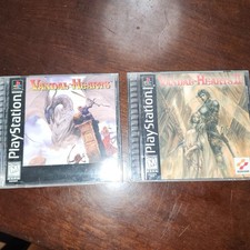 PS1 Vandal Hearts I and II Black Label With Manuals!