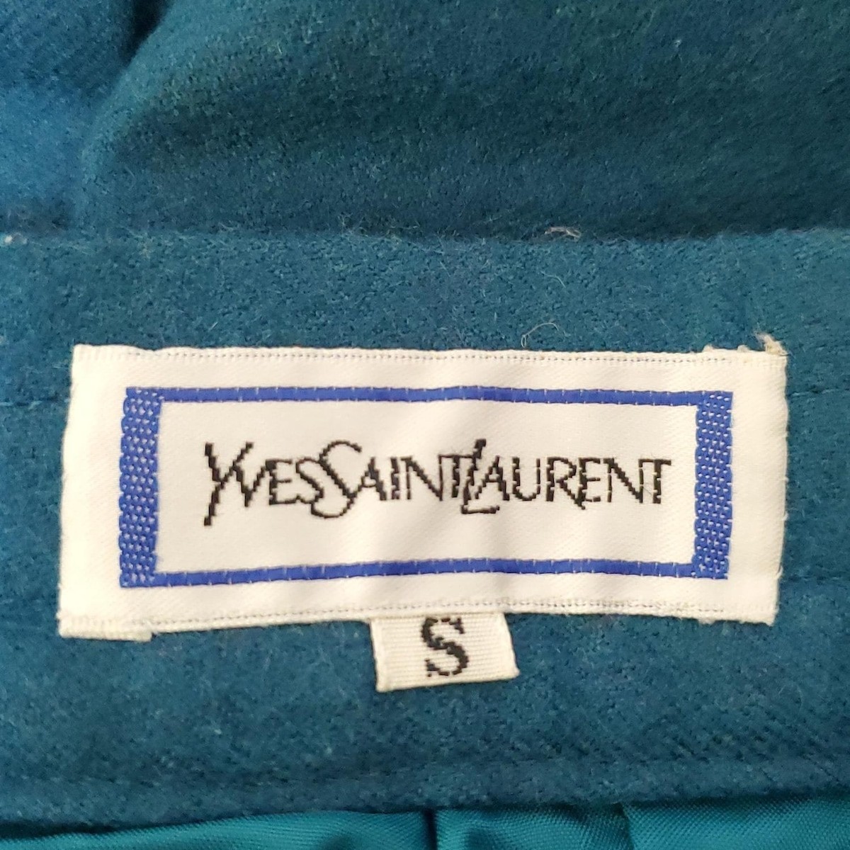 Autentica Yves Saint Laurent Gonna da donna blu