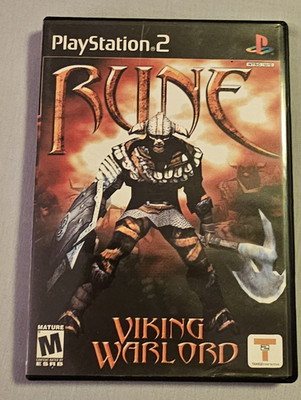 Take 2 Rune: Viking Warlord Rune Series PS2 M Manual Included NTSC-U/C CIB