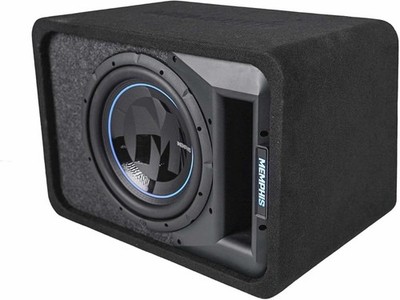 Memphis Audio PRXE12SFT Single 12'' Subwoofer Enclosure RGB LED 400W RMS