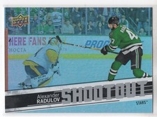18/19 UD OVERTIME ALEXANDER RADULOV SHOOTOUT INSERT #14
