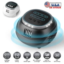 Electronic Ultrasonic Rodent Repellent Pest Repeller Mouse Mice Rat Deterrent US