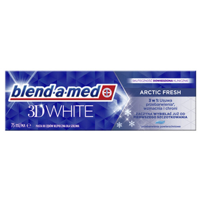 8006540793039 blend-a-med 3D White Arctic Fresh Pasta do zębów 75 ml Procter 