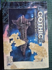 Battlefleet Gothic Chaos Desolator Class Battleship Metal