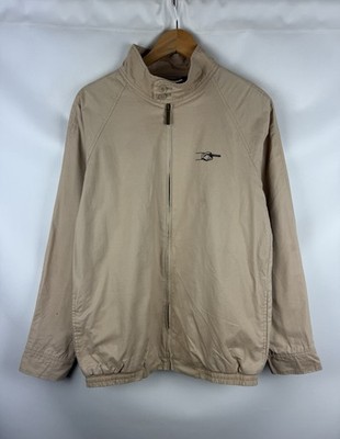 Drop Dead Herren Full Zip Cotton Harrington Bomber Jacket Size M