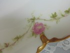 Huge Haviland Limoges Platter Schleiger 291A Pink Roses Gold Two Wells 18" — photo 5