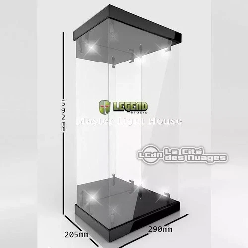 Legend Studio Master Light House Display Case 02 Black 59 cm 1