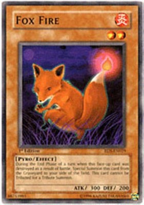 Fox Fire - RDS-EN029 - Common - 1st Edition - Heavily Played