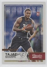 2016 Panini Classics Rookies Glossy Tajae Sharpe #271 7l6