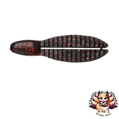 NEW Keitech Flex Chunk Large #411 Black Cherry