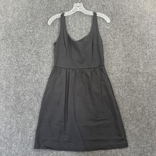 Cynthia Rowley Dress Women's 6 Black Fit Flare Scoop Neck Sleeveless Pockets