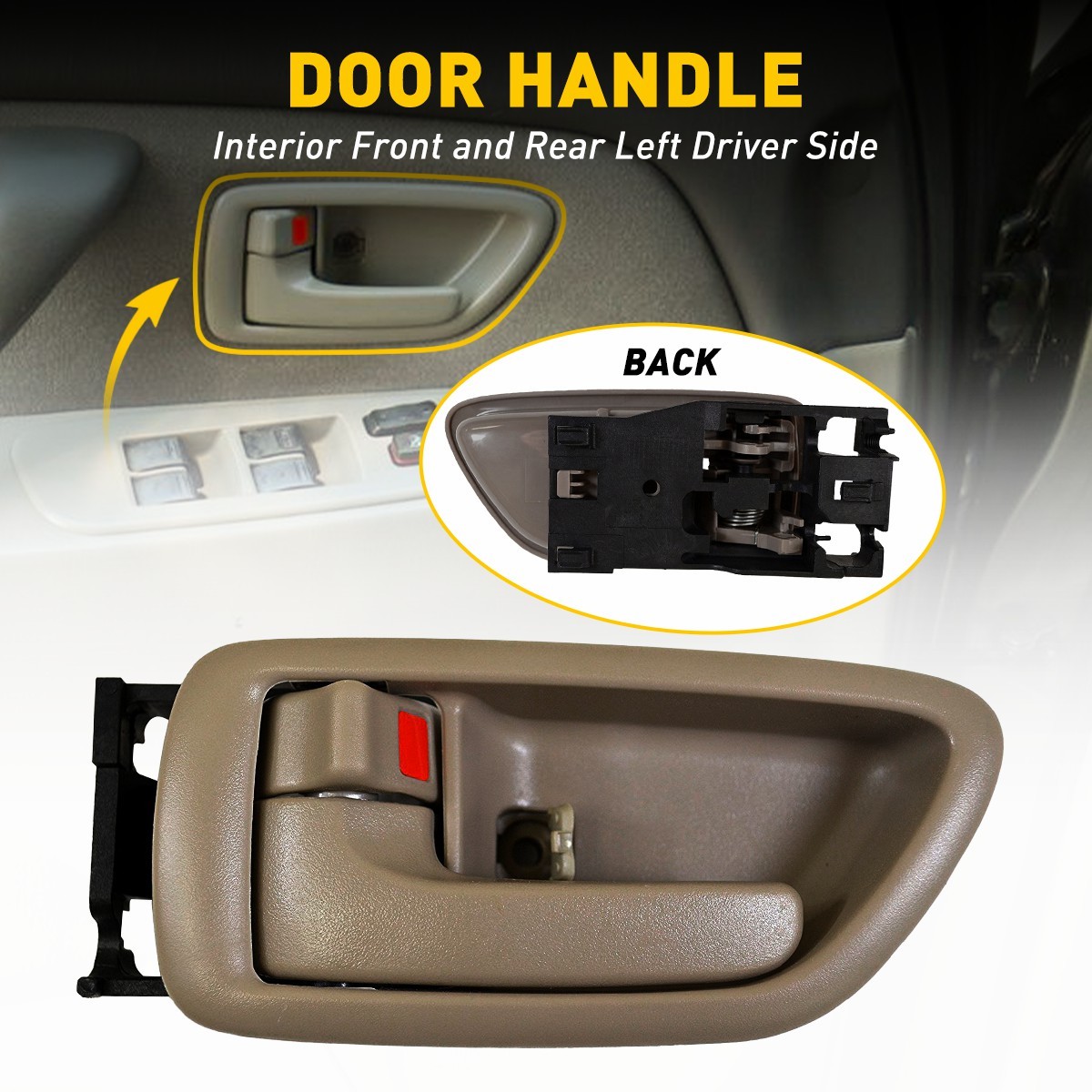 Inner Interior Inside Handle Door Left/Driver Side For Toyota 2000-2004 Avalon