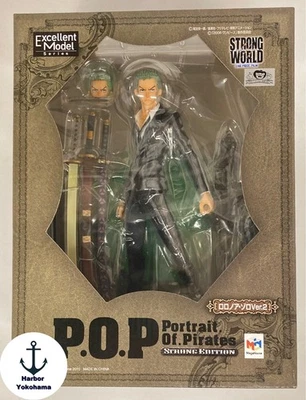 MegaHouse P.O.P Portrait Of Pirates OnePiece Strong Edition Zoro Figurine - Photo 1/4