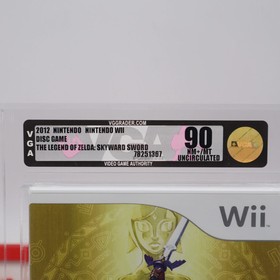 WII THE LEGEND OF ZELDA: SKYWARD SWORD - VGA GRADED 90 UNCIRCULATED NEW Sealed!