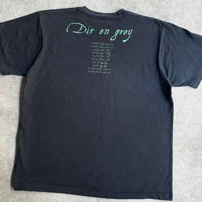 Deadly Claris ブラックTシャツ ディルアングレイ　ライブTシャツ Dir En Grey Deadly Claris Band T-Shirt JPN Limited Edition JPN