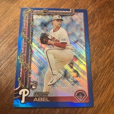 2025 Topps Holiday - Mick Abel #H111 Holiday Blue (RC)