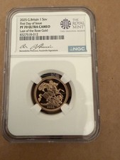 2025 Gold Proof Sovereign 🇬🇧 George & Dragon 2111 Minted signed by Pistrucci