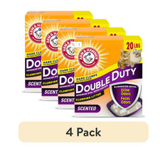 Arm Hammer 718533 Double Duty Clumping Litter 40 pounds