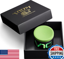 TAOM V10 Green Billiard/Pool Chalk - 1 Cube with Storage Box