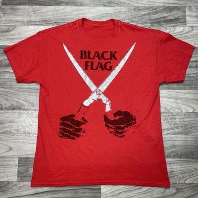 Vintage Black Flag Everything Went Black Shirt Mens M Rollins Ginn SST Pettibon