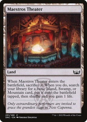 MTG Magic the Gathering Maestros Theater (251/547) Streets of New Capenna LP