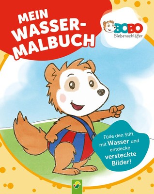 Bobo Siebenschläfer Mein Wassermalbuch | Schwager & Steinlein Verlag | Buch