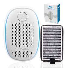 Air Ionizers HEPA Filter/Plug In Air Purifier for Home, Negative Ion Filtrati...