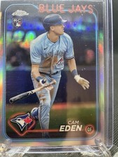 2024 Topps Chrome Update Series - Cam Eden #USC96 Refractor (RC)
