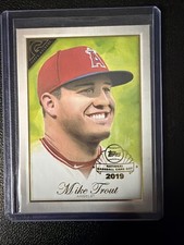 2019 Topps Gallery Mike Trout National Baseball Card Day 