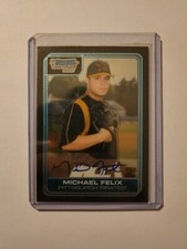 2006 Bowman Draft Picks & Prospects - Chrome Draft Picks #DP89 Michael Felix...