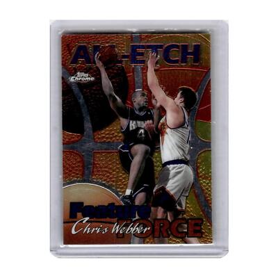 1999 Topps Chrome All Etch Feature Force Chris Webber Kings #AE7