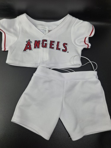 Build-A-Bear Los Angeles Angels Team Uniform Jersey & Pants Set for Plush Toys