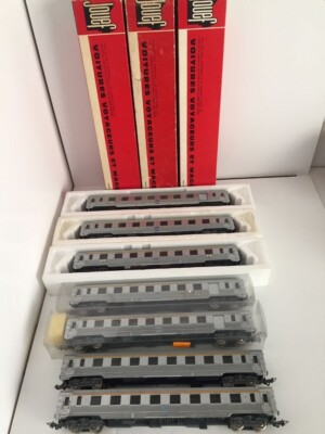 JOUEF LOT DE Voitures Inox Ancienne en HO - Bricoleurs EUR 36,00
