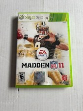 Madden NFL 11 (Xbox 360, 2010) CIB