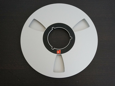 BASF Spule silber Metal Reel 26,5 cm Original