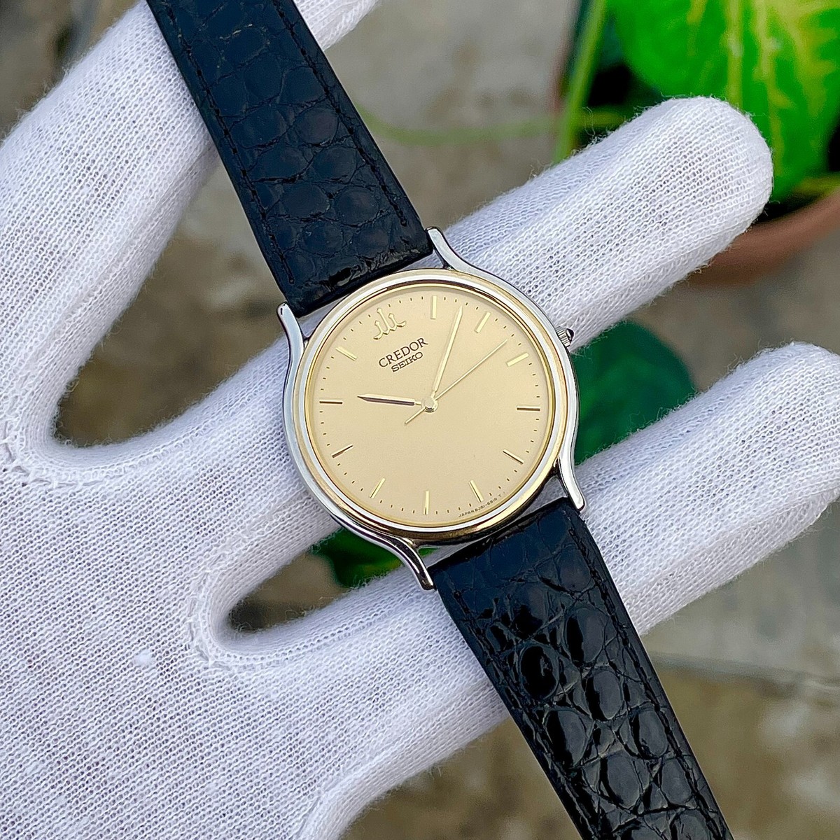 SEIKO CREDOR Ref.8J81-6B00 k18xSS クォーツ 腕時計 セイコー SEIKO CREDOR Ref.8J81-6B00 k18xSS クォーツ 腕時計 セイコー