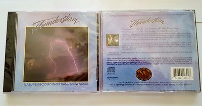 THUNDERSTORM,  Nature Recordings Reference Series NEW CD Factory Sealed OOP CD