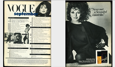 VOGUE-SEPTEMBER 1985-NY COLLECTIONS-RICHARD AVEDON-ANGE