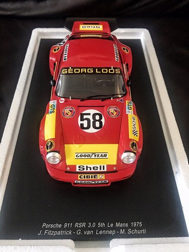 Spark Porsche 911 RSR 3.0 #58 1975 Le Mans 5th Place GTS Winner 18S165 1 18 for sale online