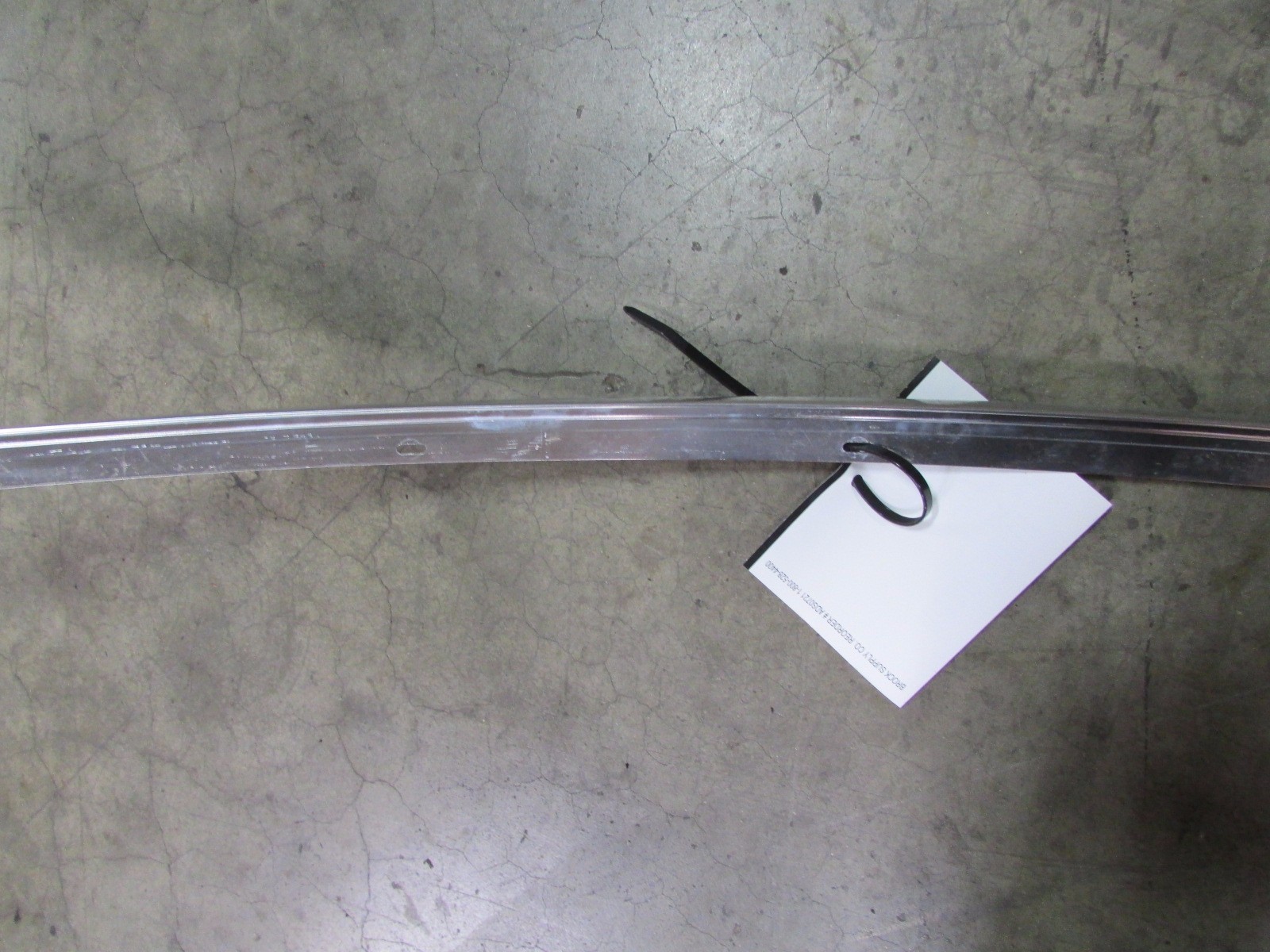 Maserati GranTurismo, RH, Right On Body Trim, Chrome, Used, P/N 82078400