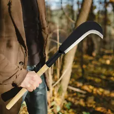 FOR Cleaning cutting plant twigs tree branch YARD TOOL BILLHOOK SICKLE MACHETE