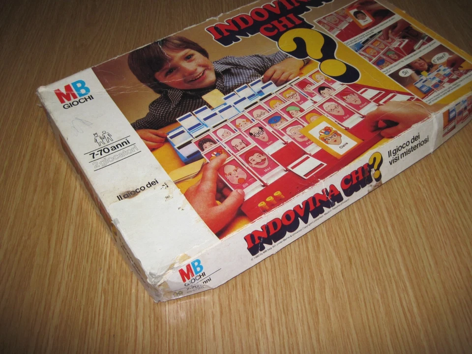 Indovina Chi? Mb anno 1980 INCOMPLETO - Immagine 4 di 4