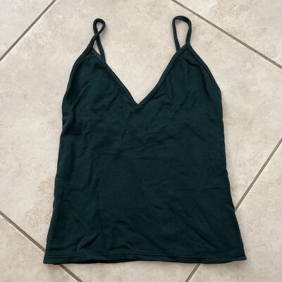 Brandy Melville Hunter Green Tank Crop Top XS/S
