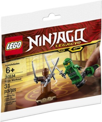 Lego Ninja Workout polybag 30534 NINJAGO Minifigure Building Set
