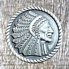 MOTORCYCLE BIKER CONCHOS INDIAN CHIEF HEADDRESS CON314-AN-R