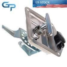 2 xTrailer Door Latch T-Handle Lock Stainless Steel Keys Camper RV Truck Toolbox
