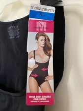 Maidenform Control It! Wear Your Own Bra Body Briefer #12410 Black NWT
