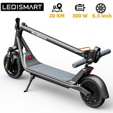 Folding Electric Scooter for Teens Adults Solid Tires Dual Shock Absorption APP
